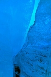 Deep Blue Crevasse
