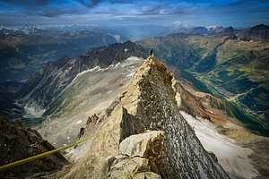 Ridge Climbing Bietschhorn